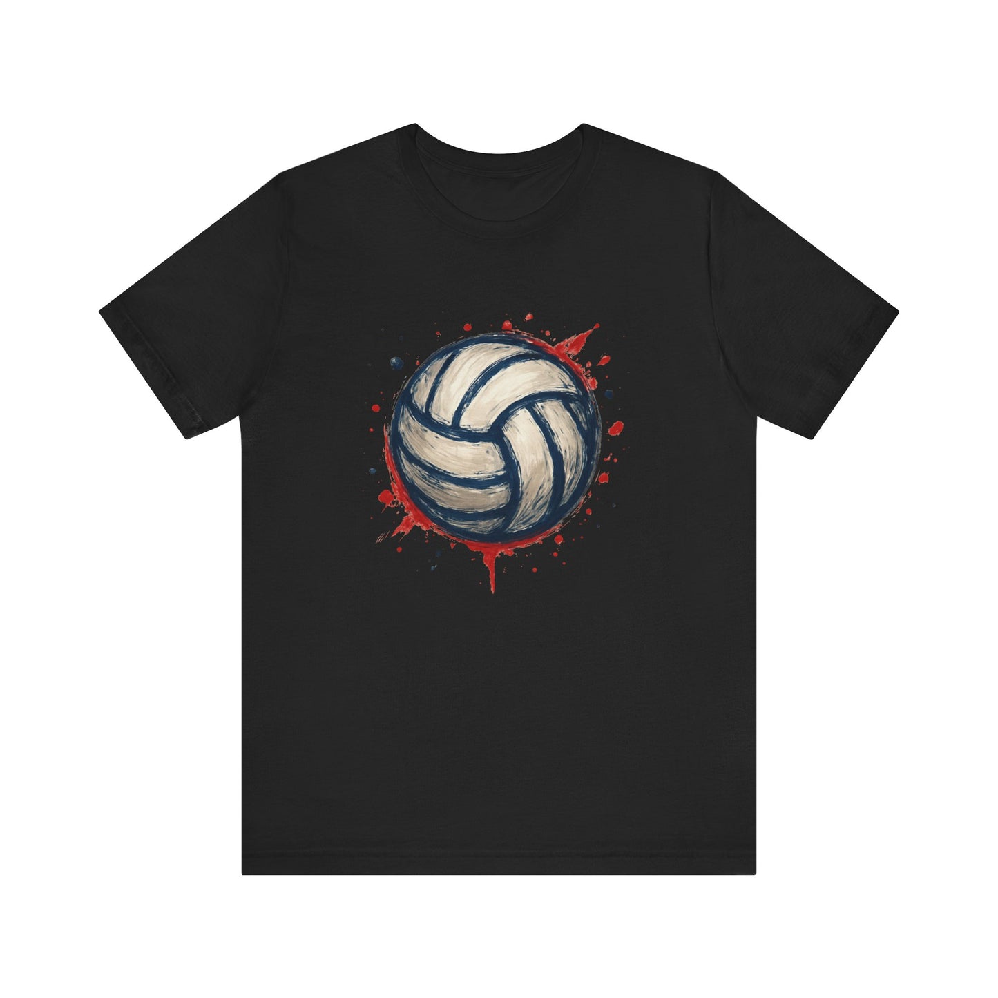 Patriotic Color Volleyball T-shirt