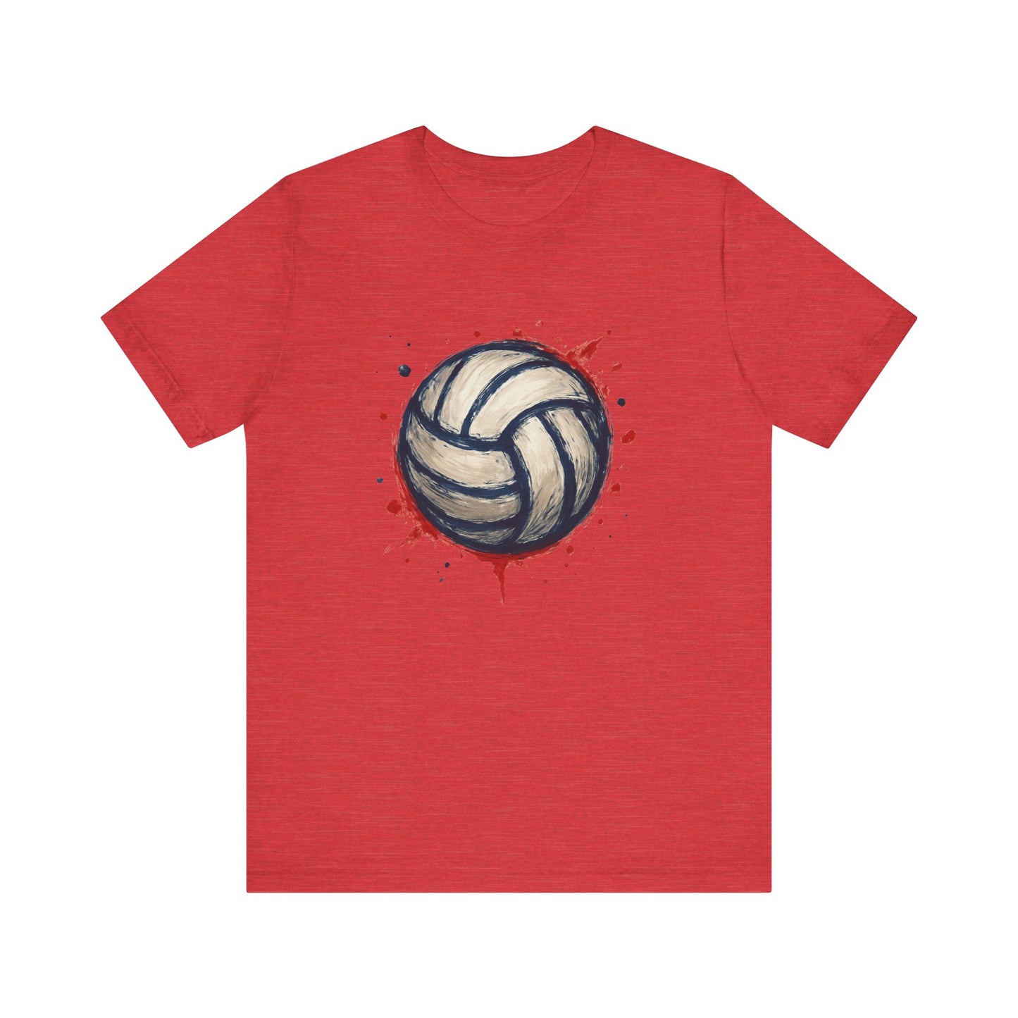 Patriotic Color Volleyball T-shirt