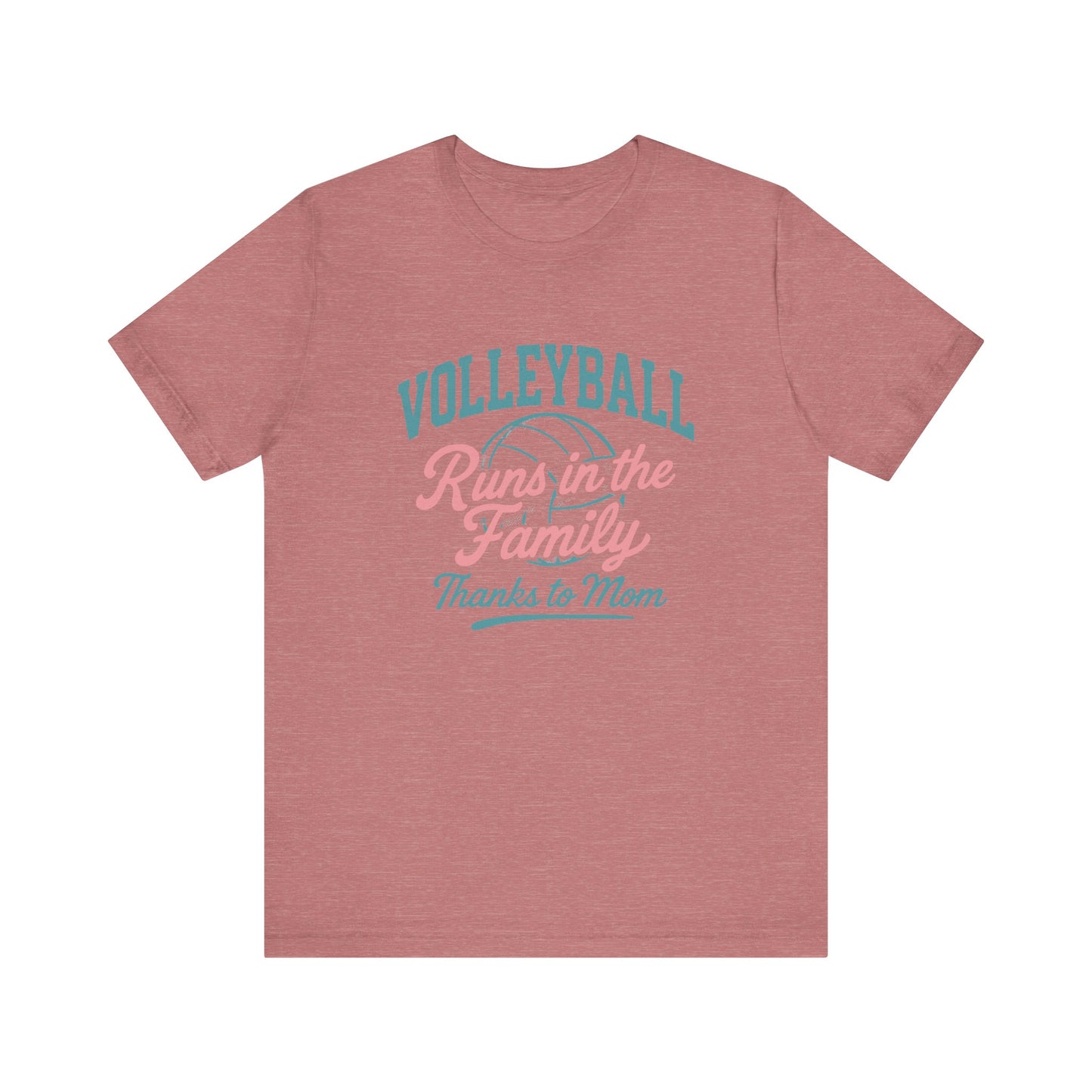 Volleyball Runs In The Family T-shirt