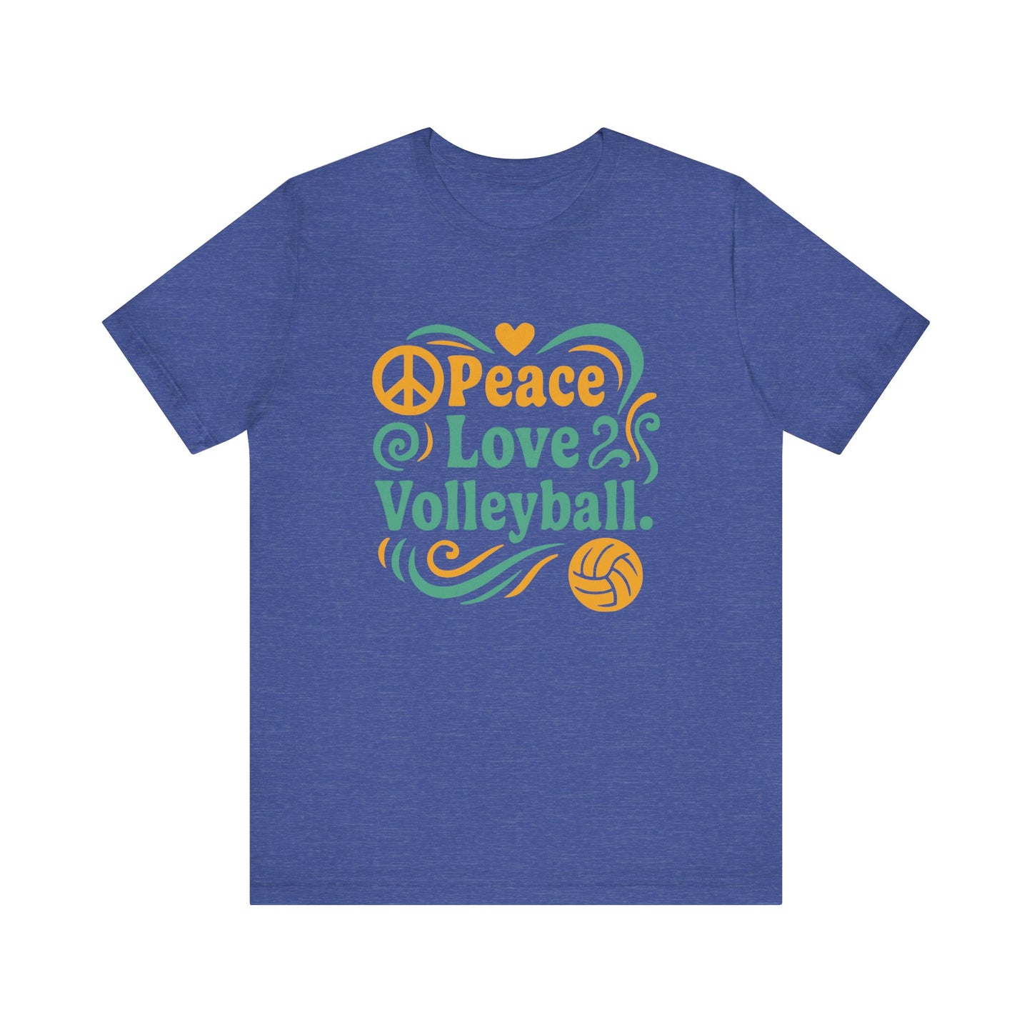 Peace Love Volleyball T-shirt