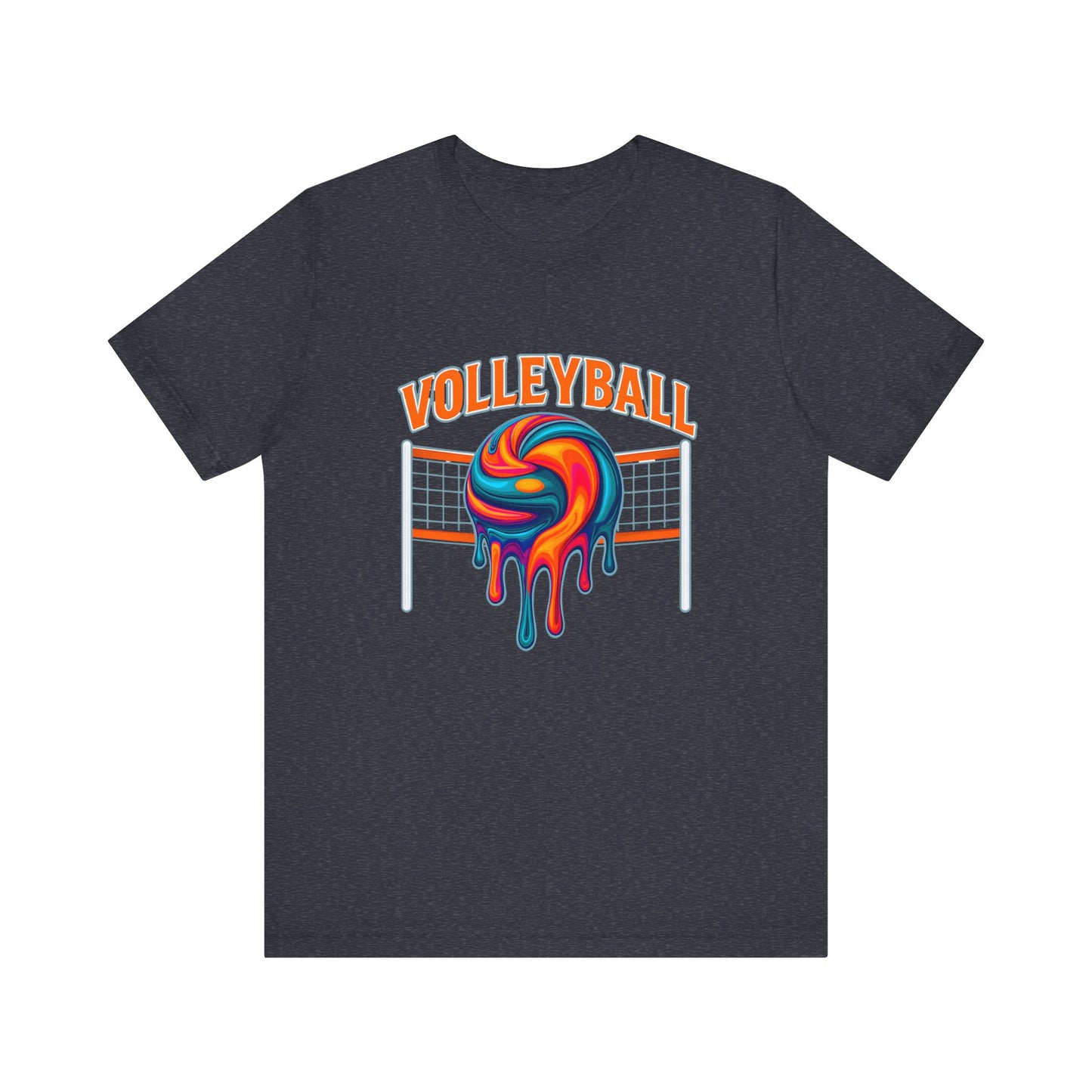 Volleyball Drip Retro T-shirt