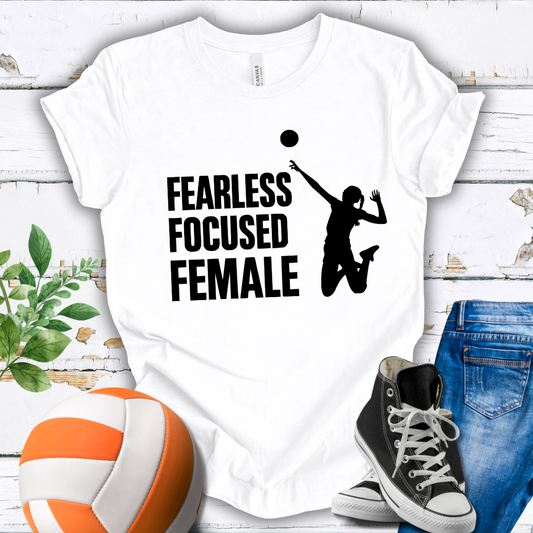 Fearless Focused Female T-shirt