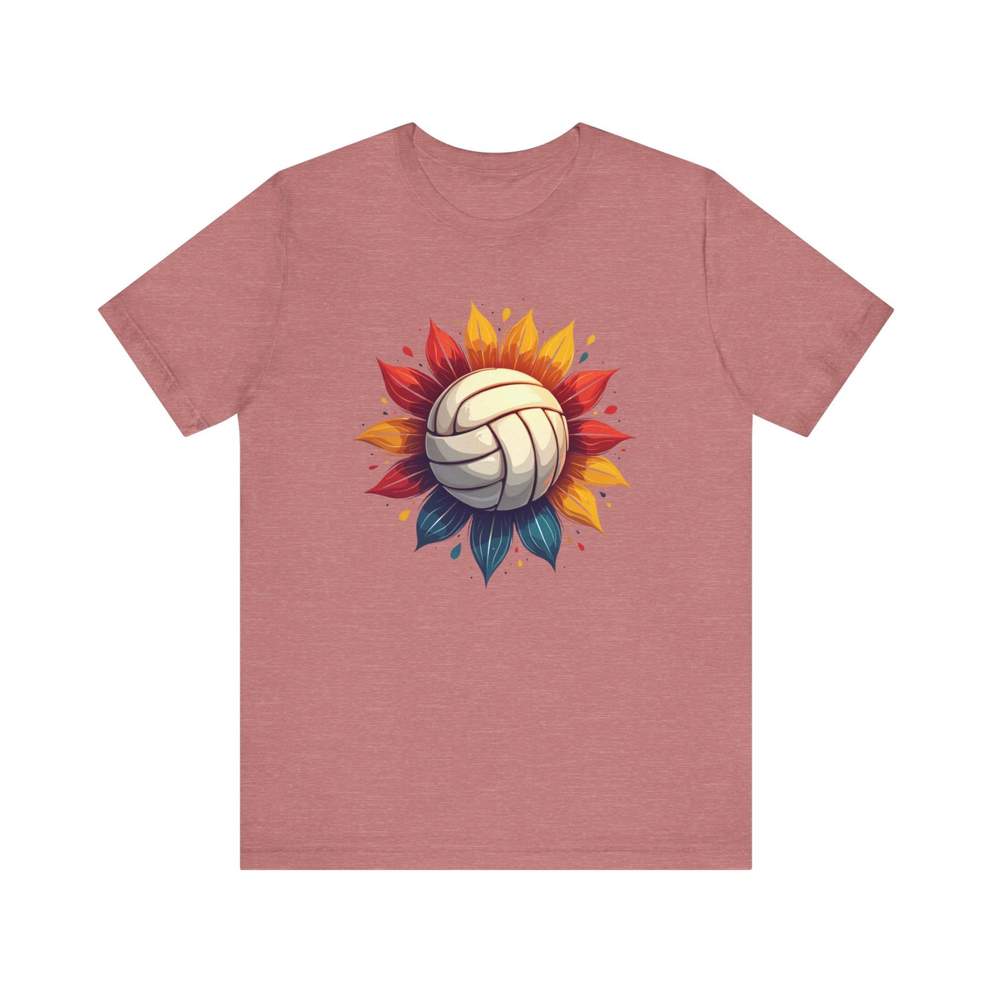 Volleyball Sunburst T-shirt