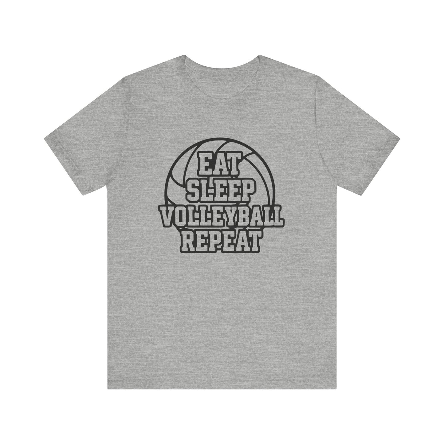 Eat Sleep Volleyball Repeat T-shirt