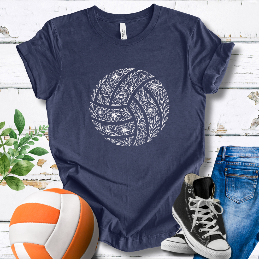 Flower Volleyball T-shirt