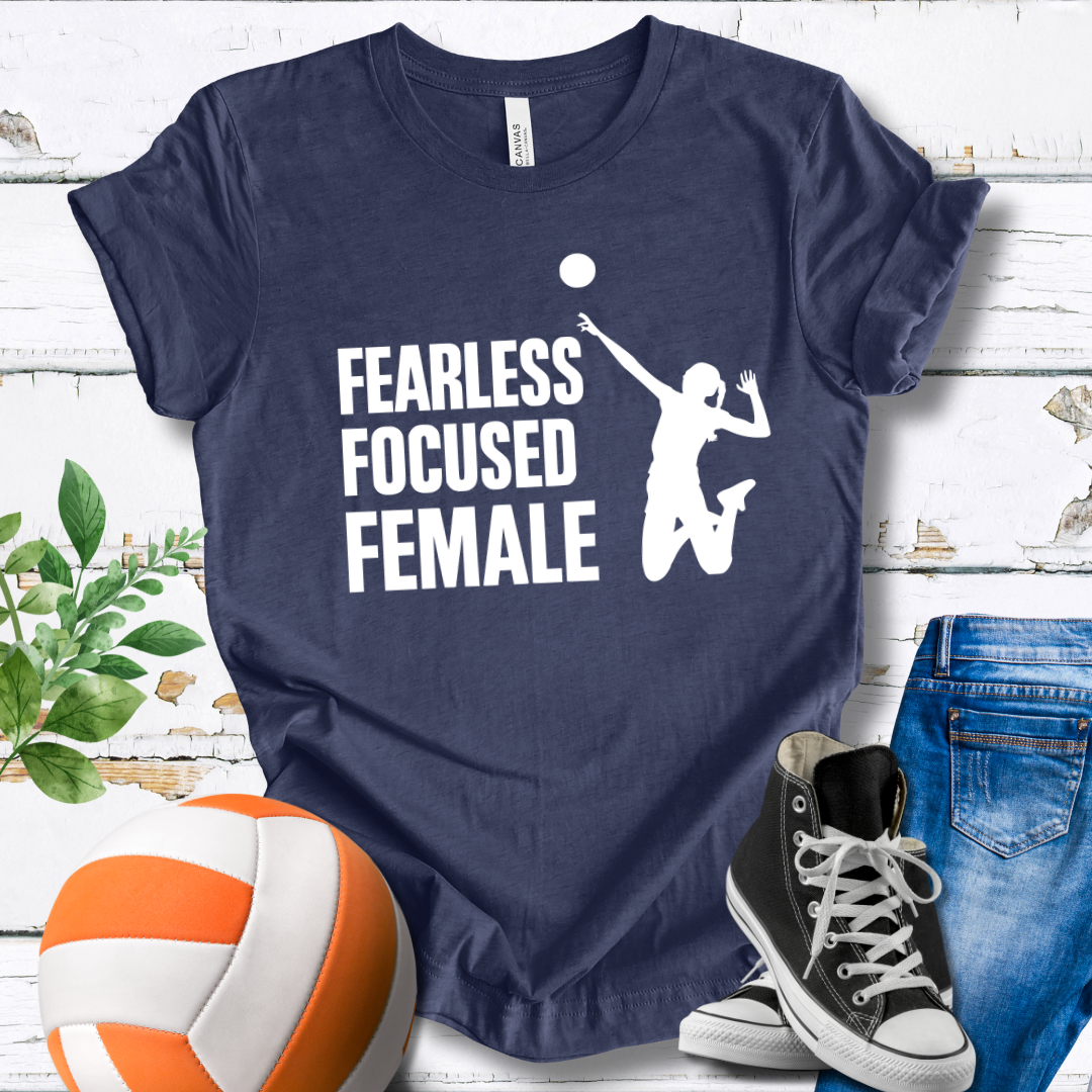 Fearless Focused Female T-shirt