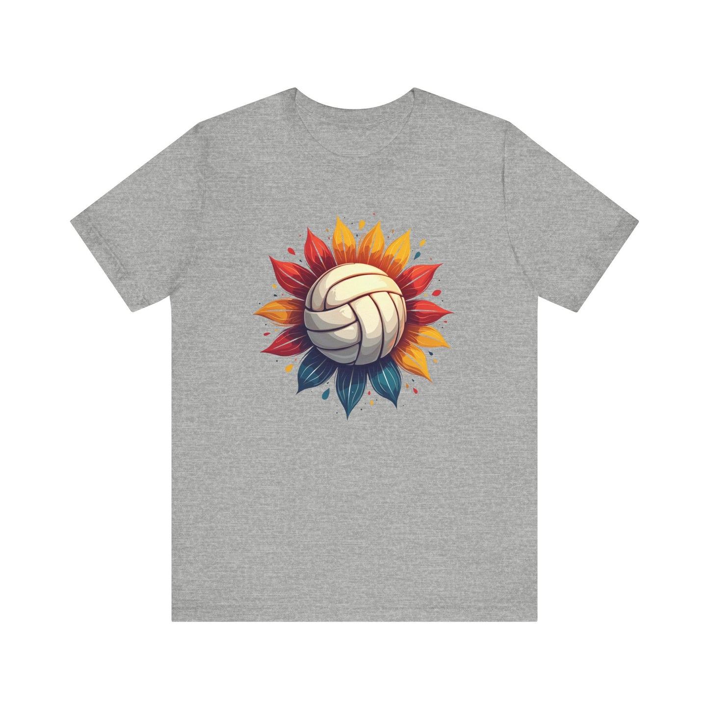 Volleyball Sunburst T-shirt