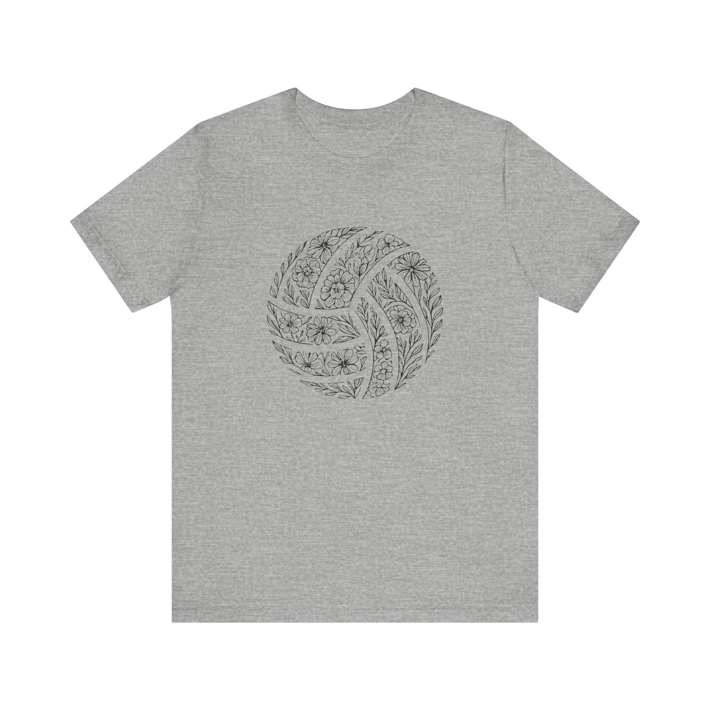 Flower Volleyball T-shirt