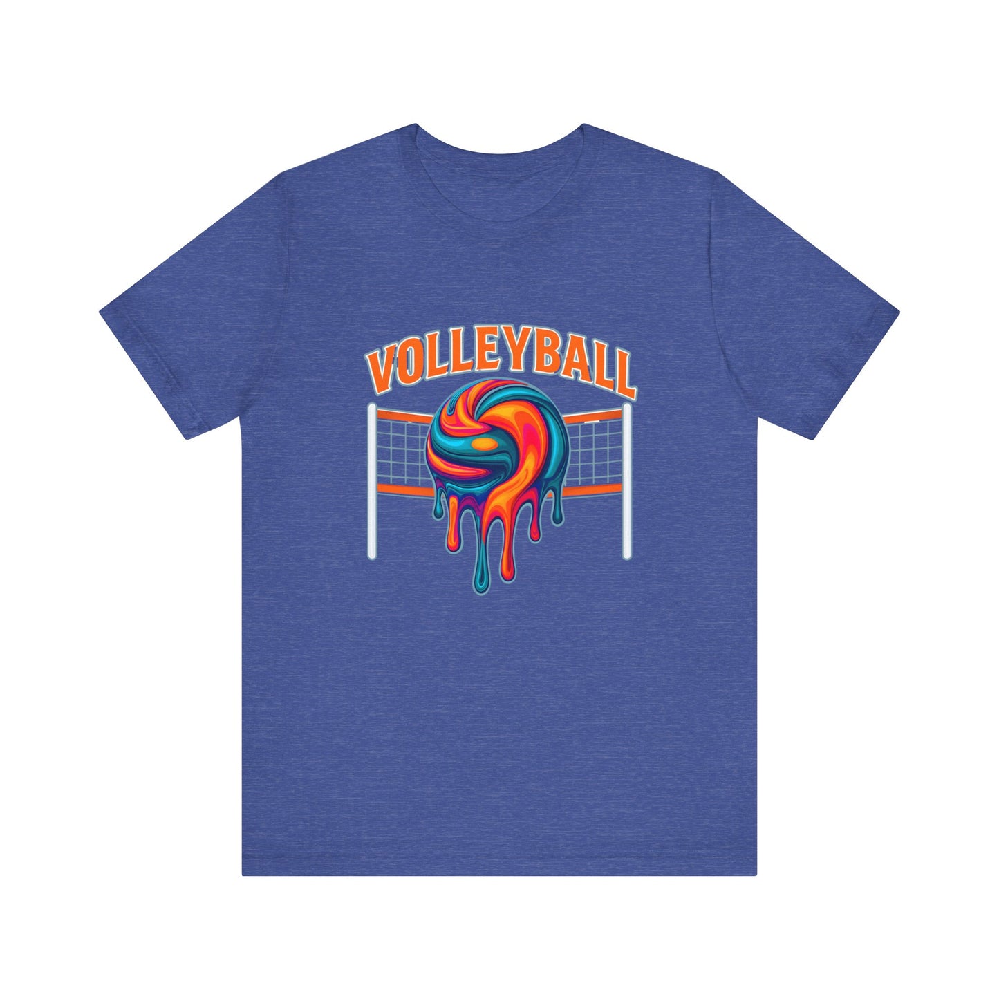Volleyball Drip Retro T-shirt