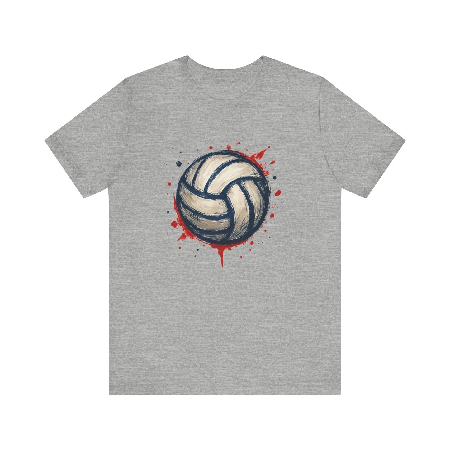 Patriotic Color Volleyball T-shirt