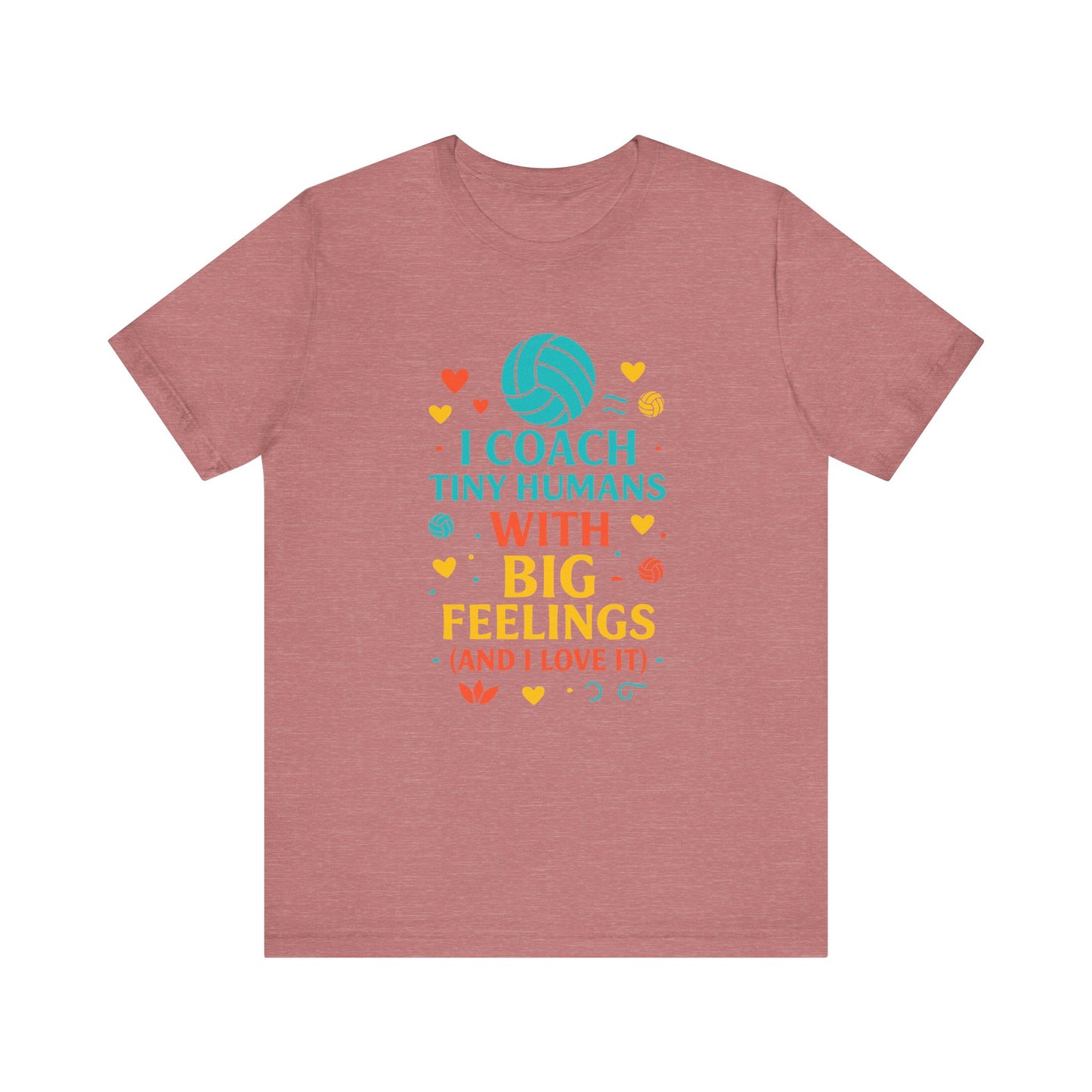 I Coach Tiny Humans With Big Feelings T-shirt