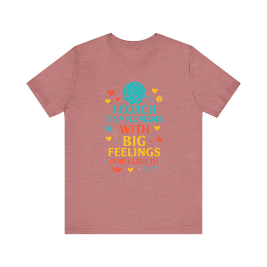 I Coach Tiny Humans With Big Feelings T-shirt