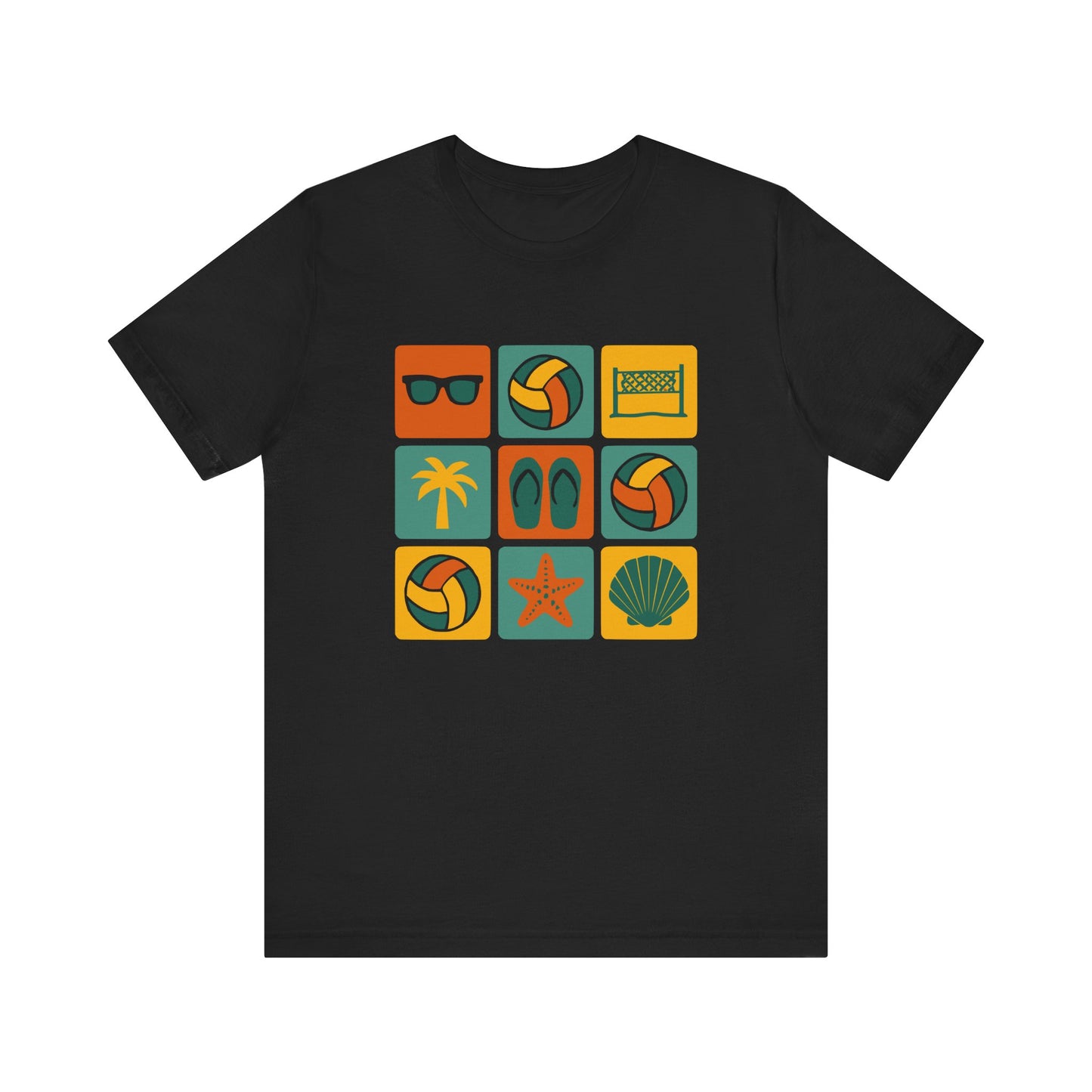 Diggin' Beach Icons T-shirt