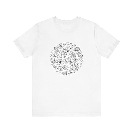 Flower Volleyball T-shirt