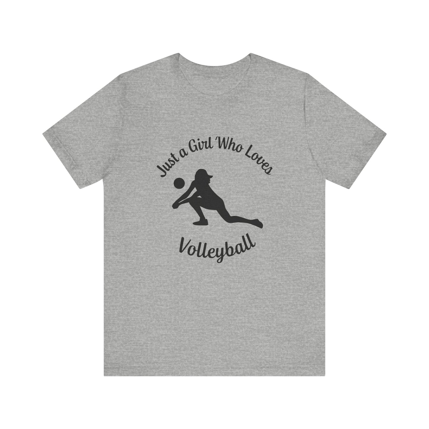 Just A Girl Who Loves Volleyball T-shirt