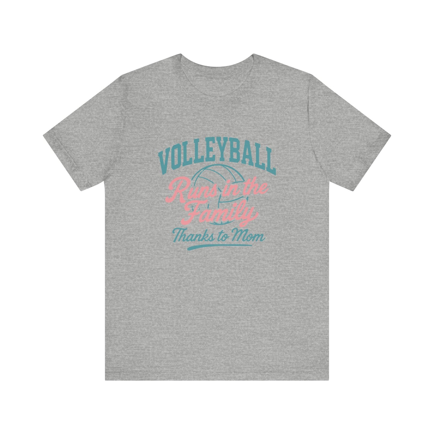 Volleyball Runs In The Family T-shirt