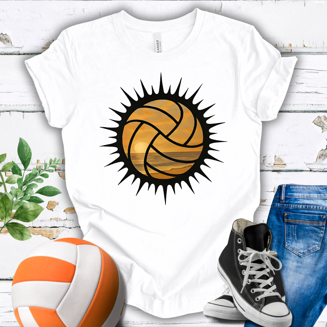 Sunset Volleyball T-shirt