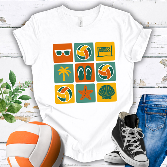 Beach Icons T-shirt