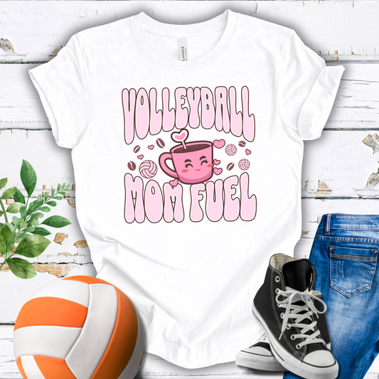 Volleyball Mom Fuel T-shirt