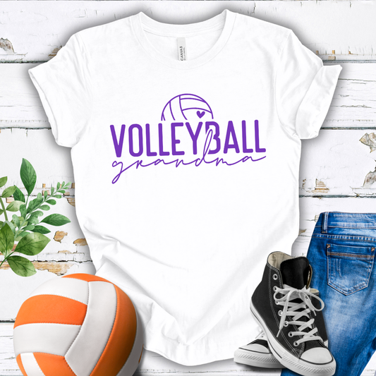 Volleyball Grandma T-shirt