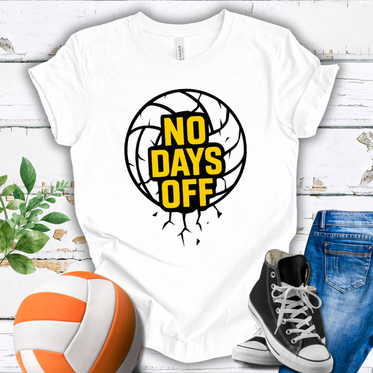 No Days Off T-shirt