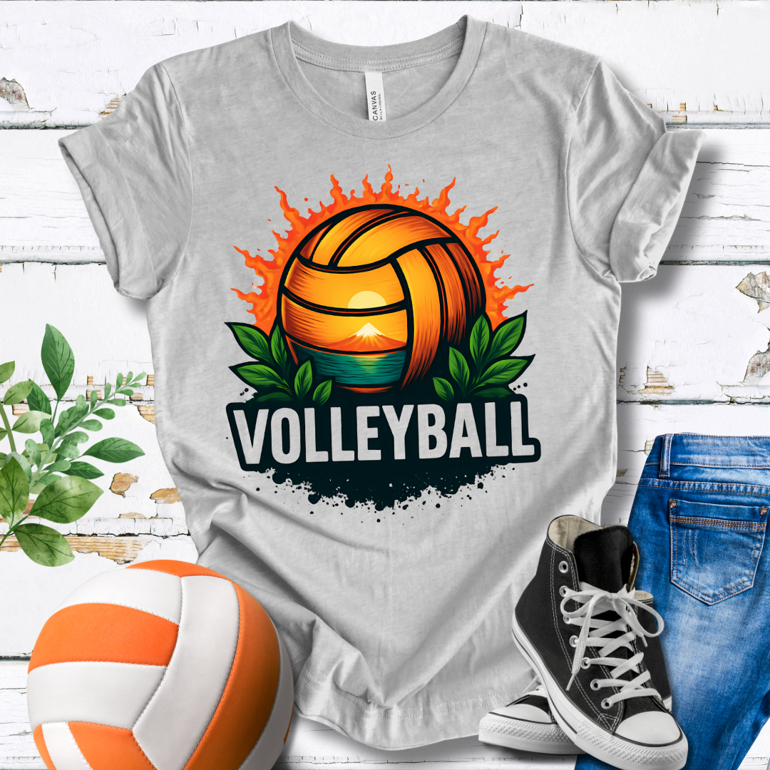 Volleyball Sunset T-shirt