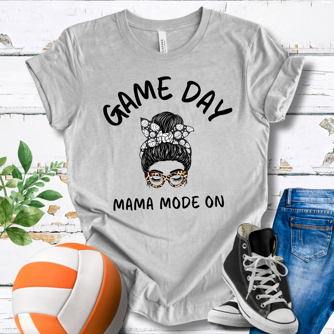 Game Day Mama Mode On T-shirt