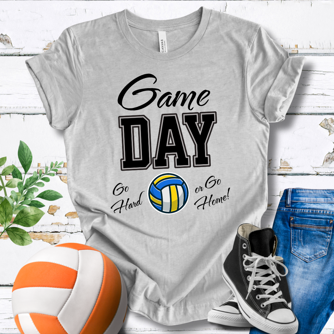 Game Day Go Hard Or Go Home T-shirt