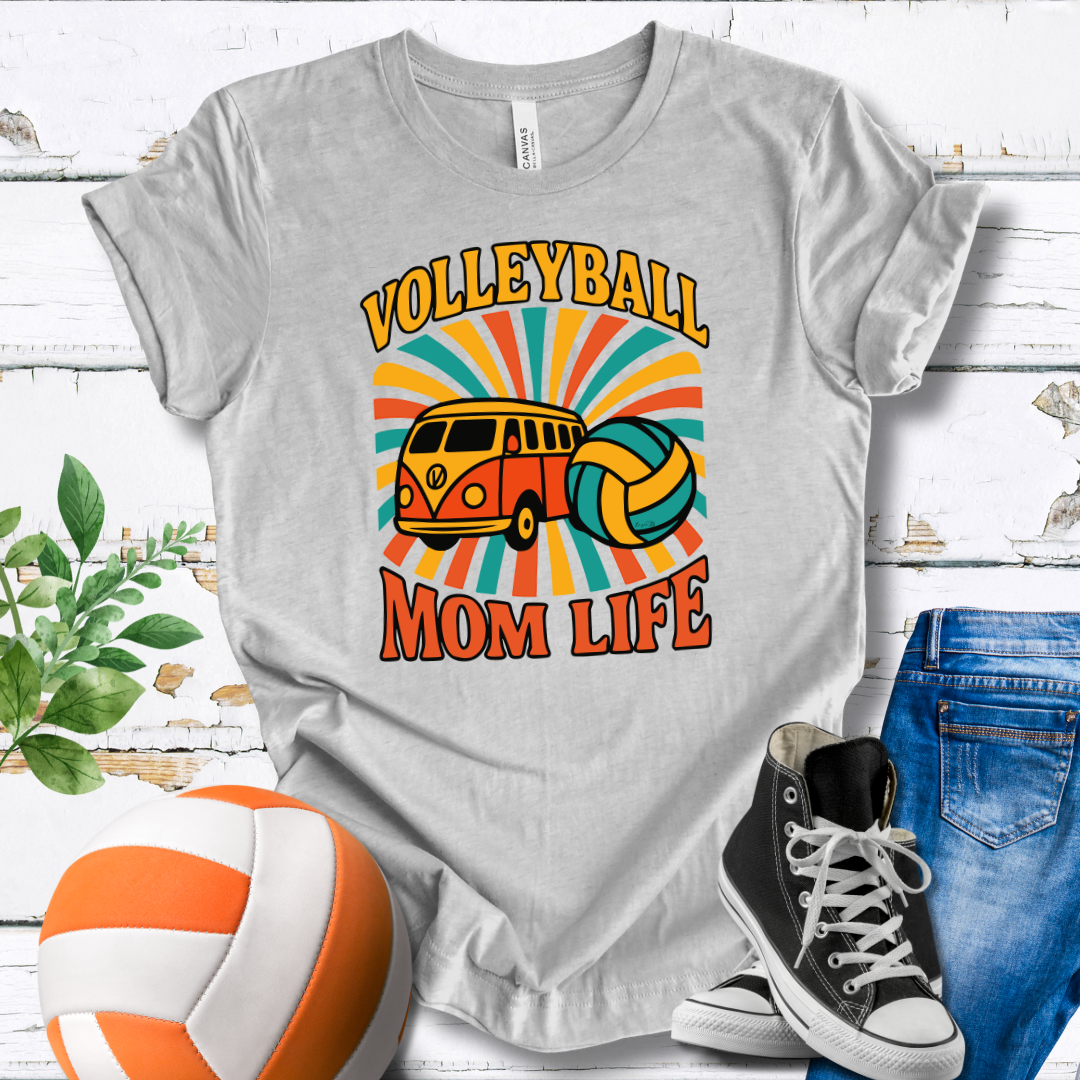 Mom Life Retro T-shirt
