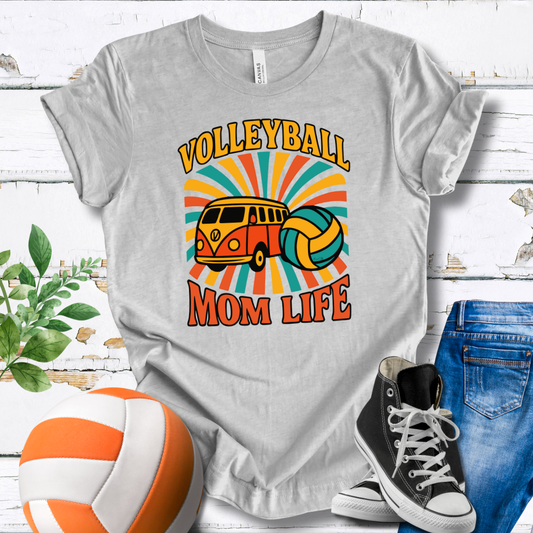 Mom Life Retro T-shirt