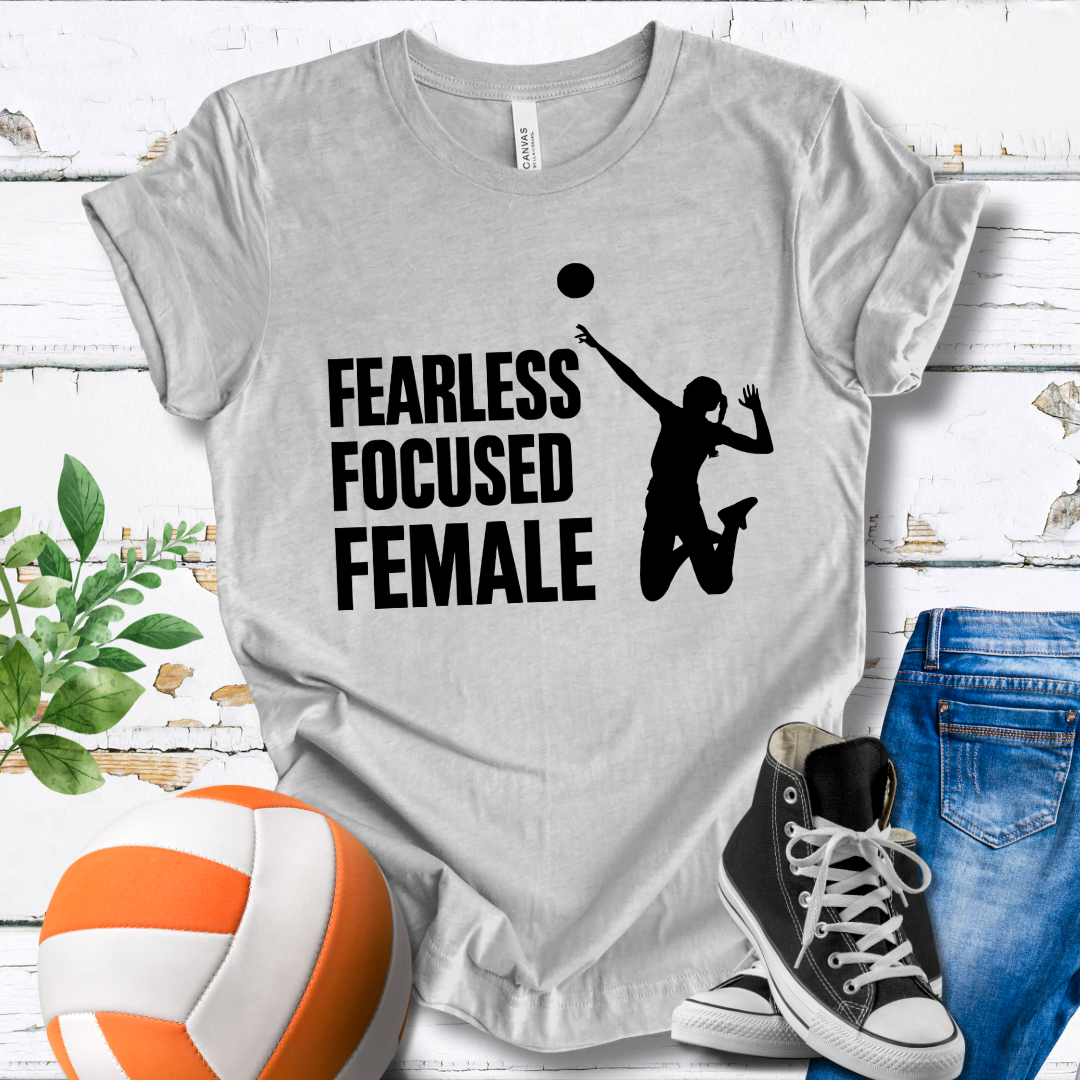 Fearless Focused Female T-shirt