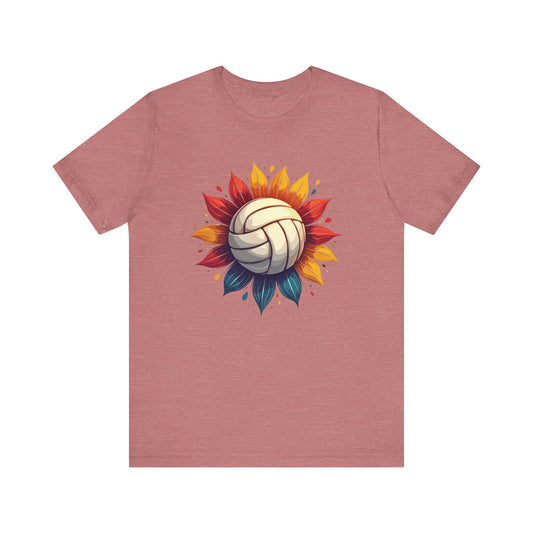Volleyball Sunburst T-shirt