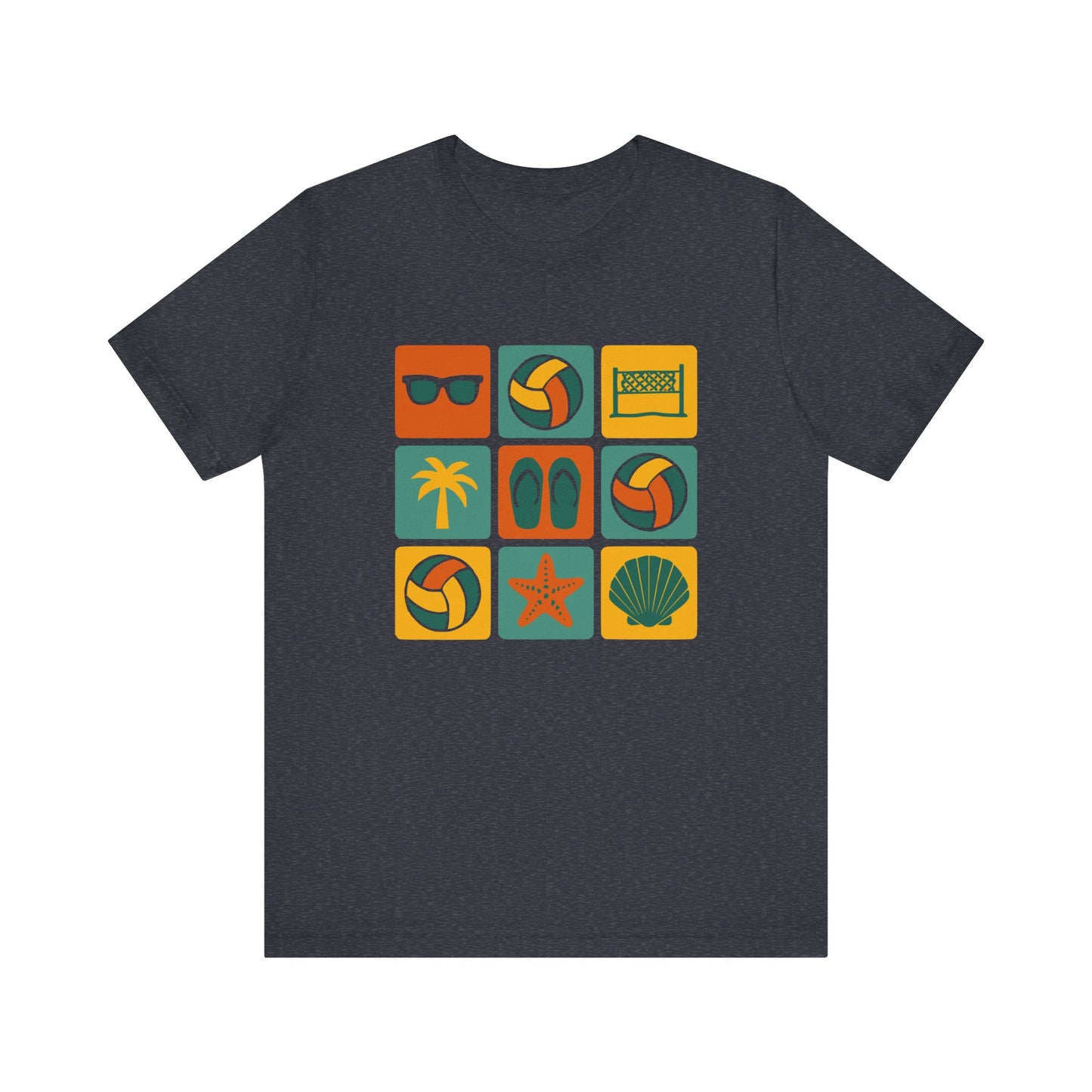 Diggin' Beach Icons T-shirt