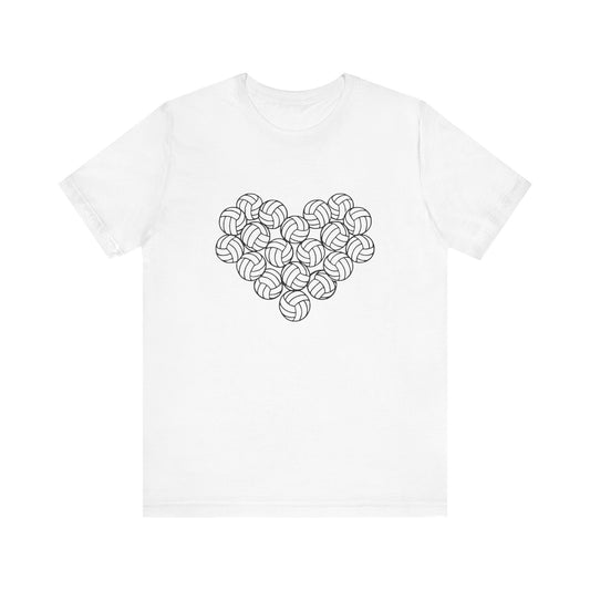 Heart of Volleyballs T-shirt