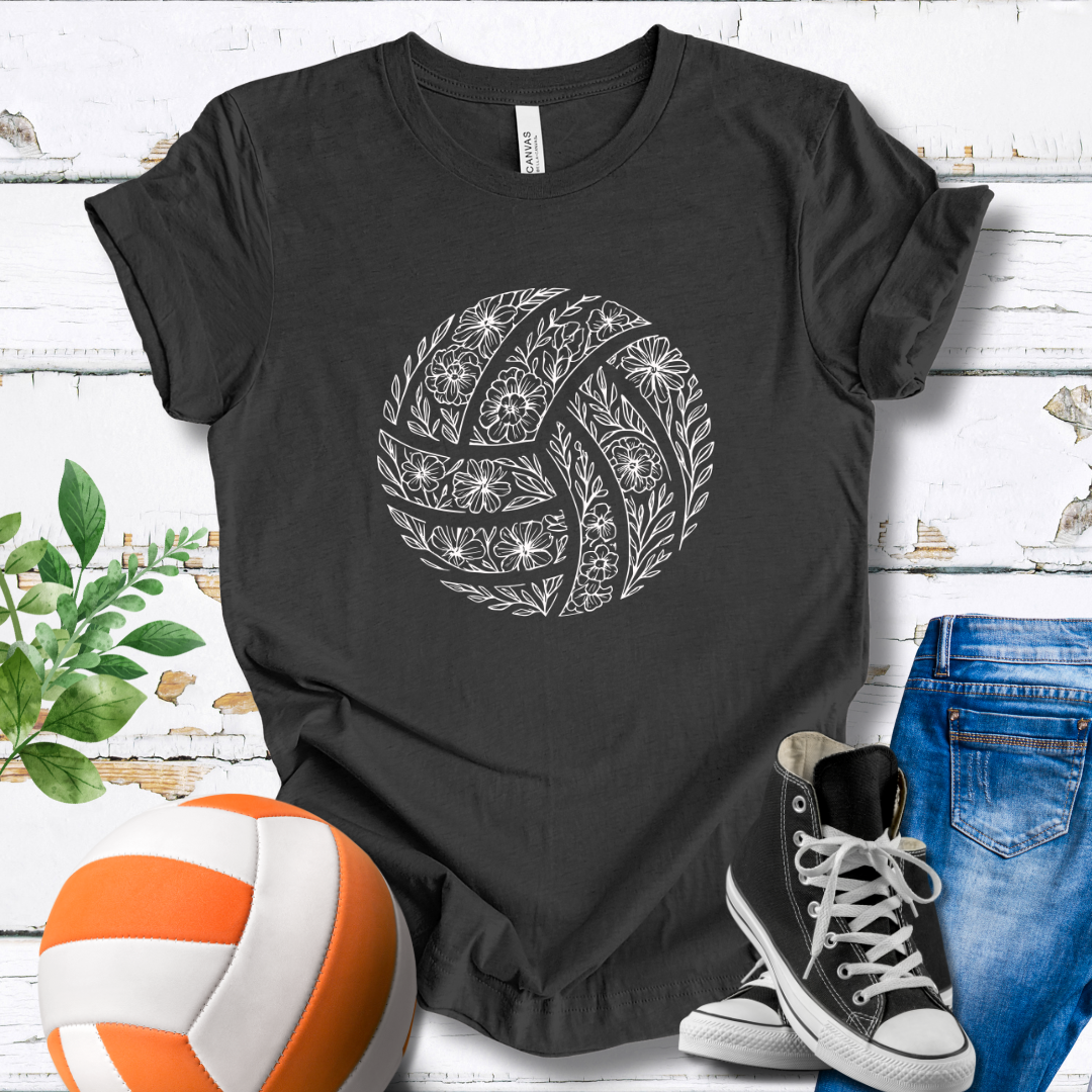 Flower Volleyball T-shirt