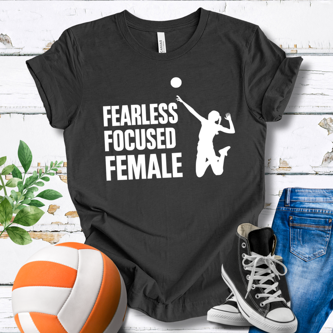 Fearless Focused Female T-shirt
