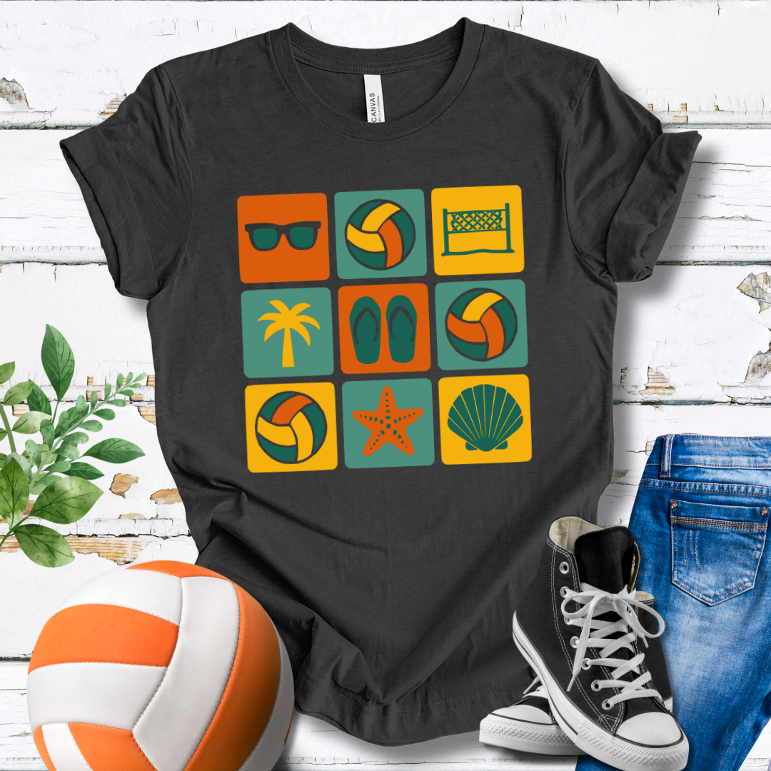 Beach Icons T-shirt