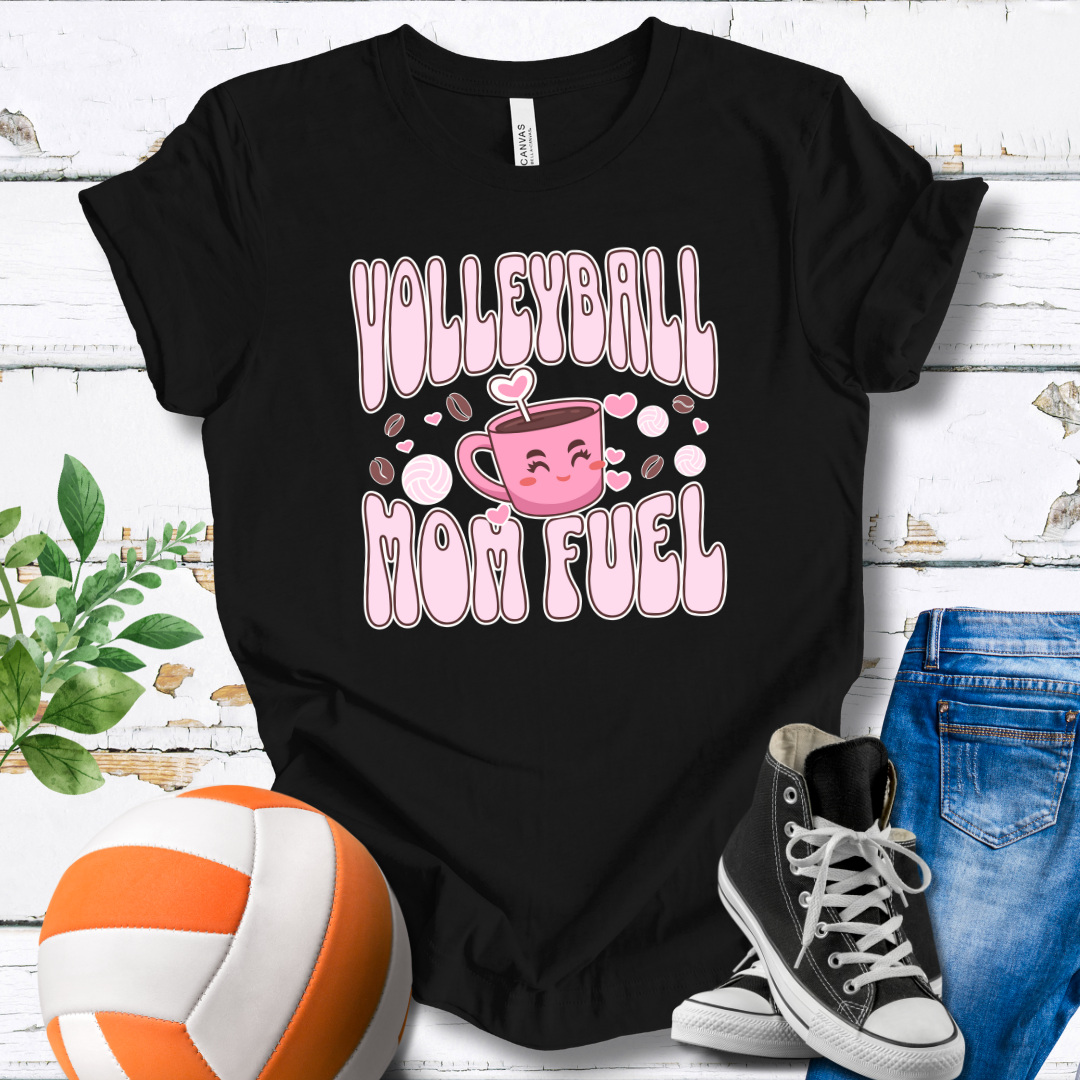 Volleyball Mom Fuel T-shirt