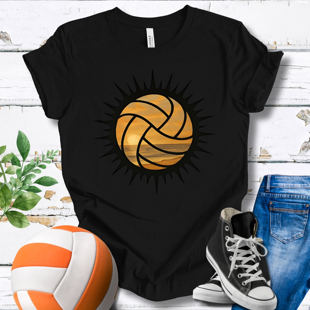 Sunset Volleyball T-shirt