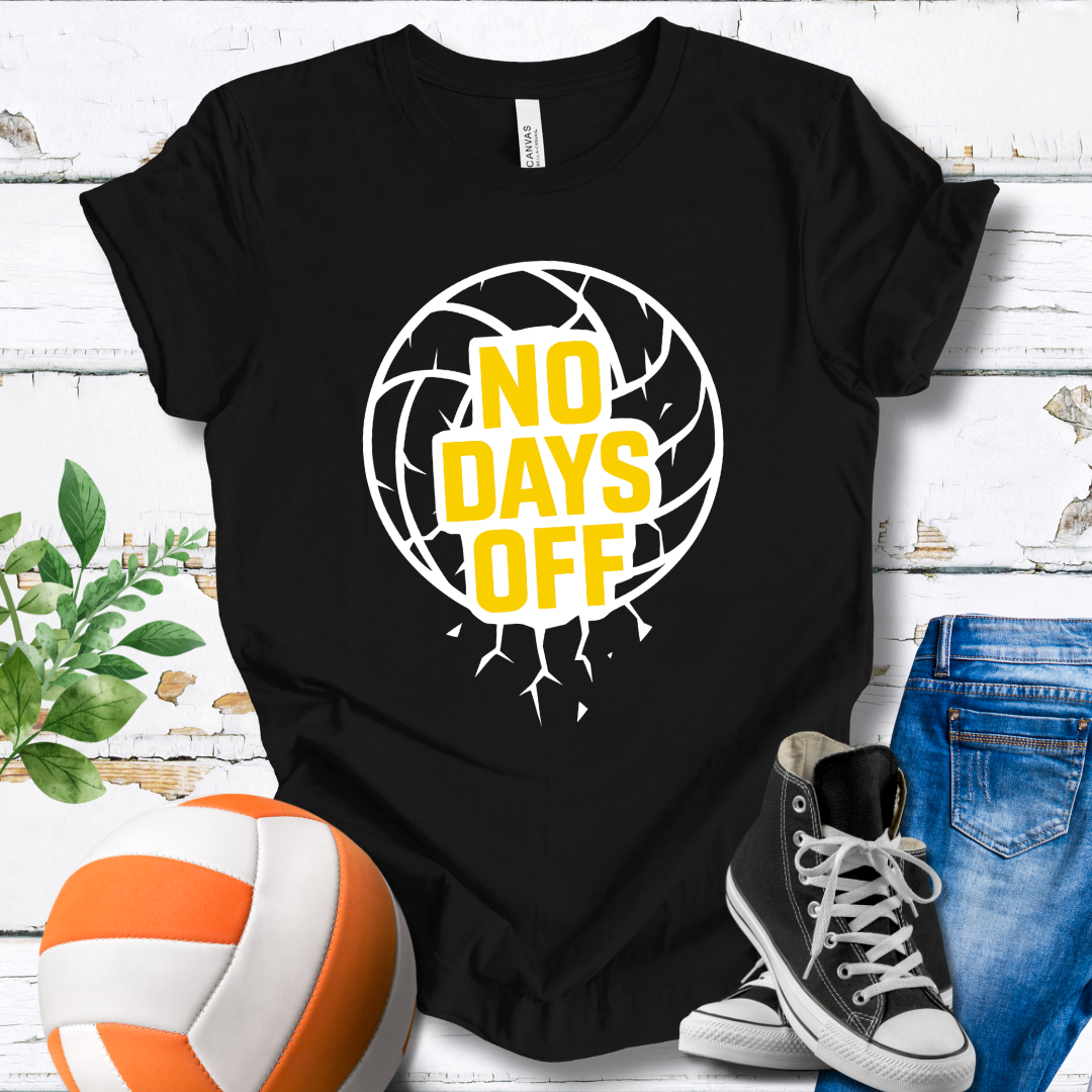 No Days Off T-shirt