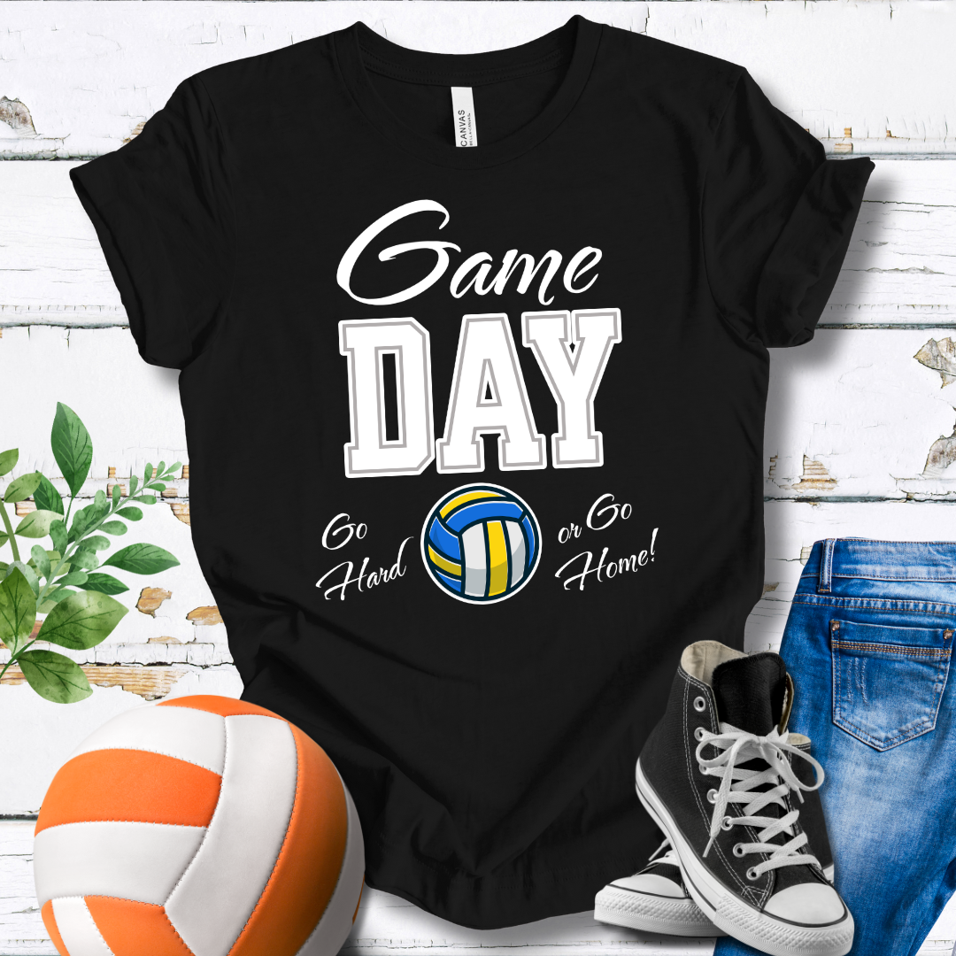 Game Day Go Hard Or Go Home T-shirt