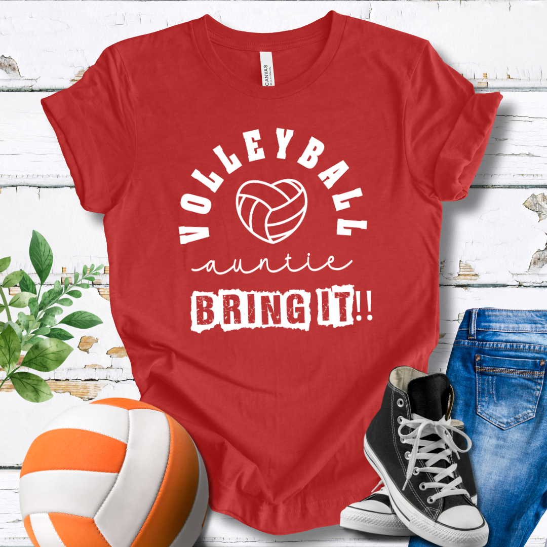 Auntie Bring It T-shirt