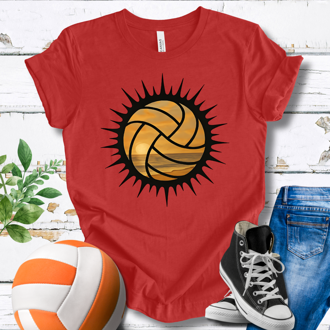 Sunset Volleyball T-shirt