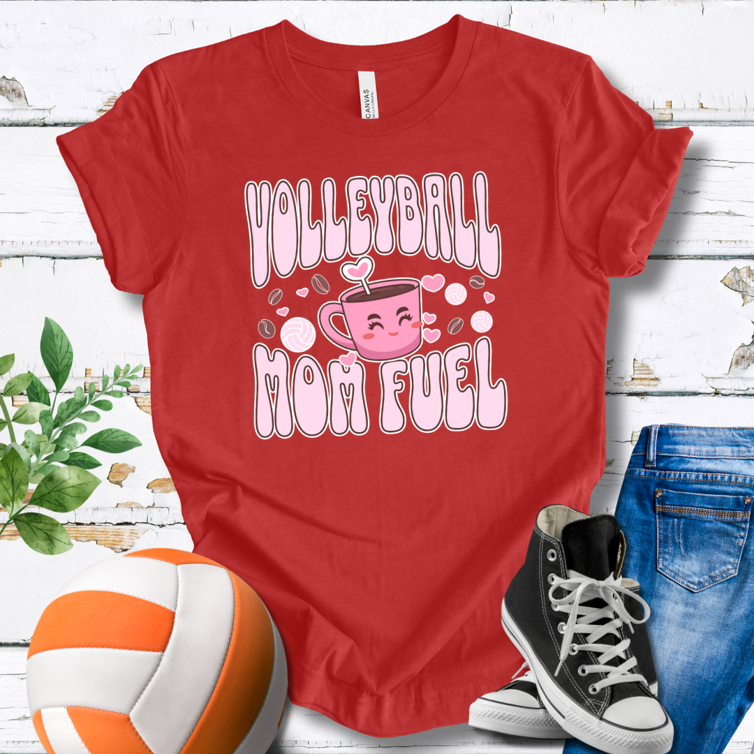 Volleyball Mom Fuel T-shirt