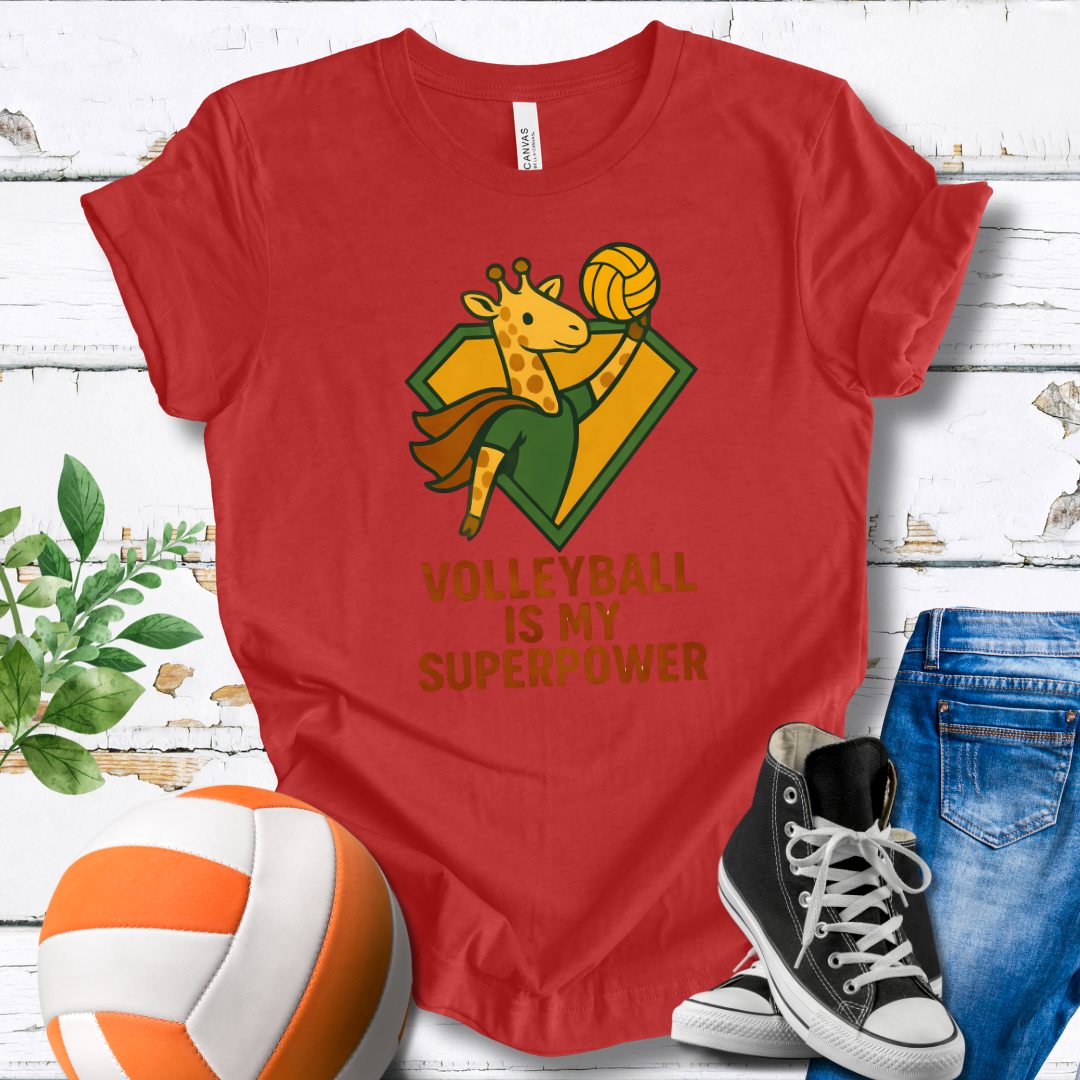 Volleyball Is My Superpower T-shirt
