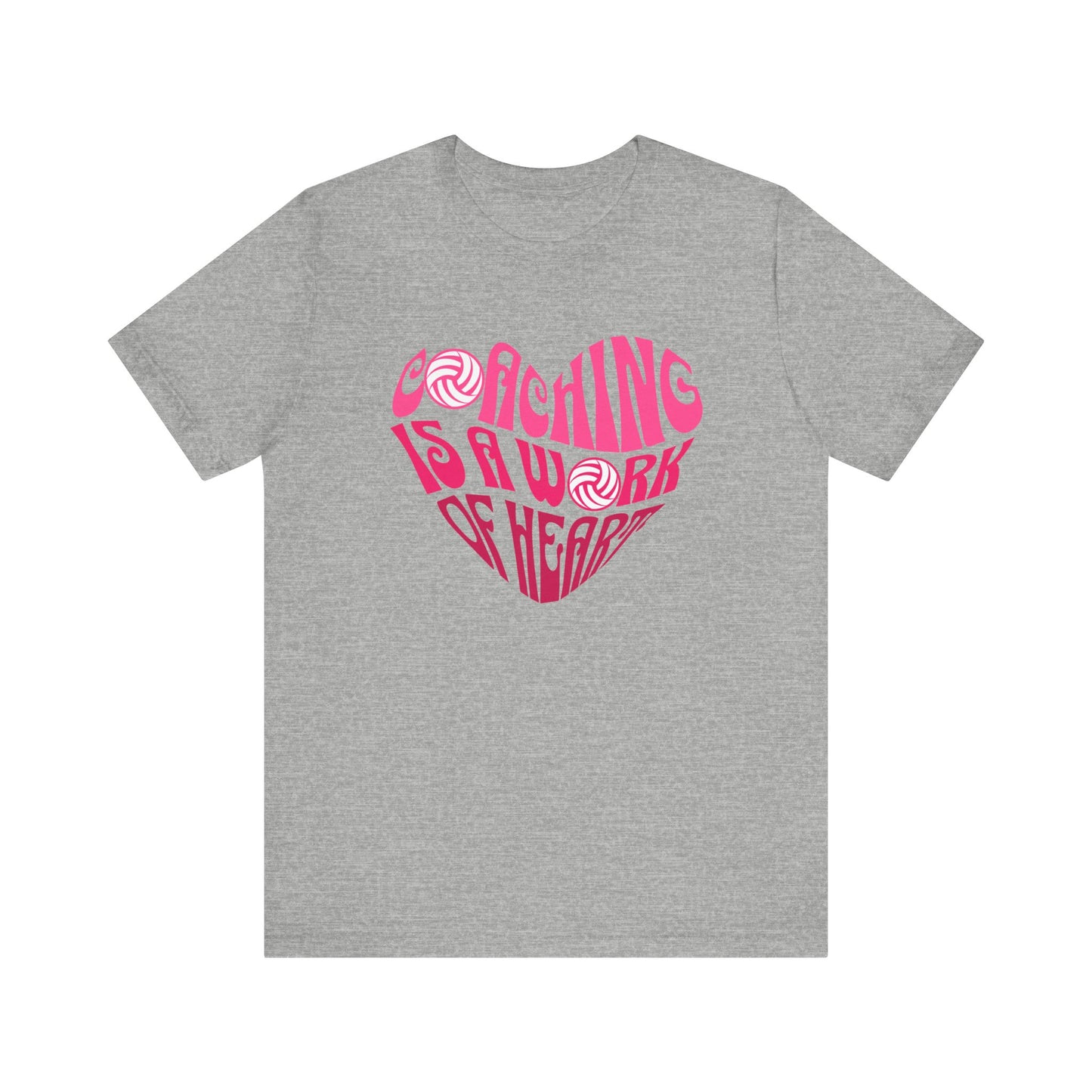 Coaching Is A Work Of Heart T-shirt