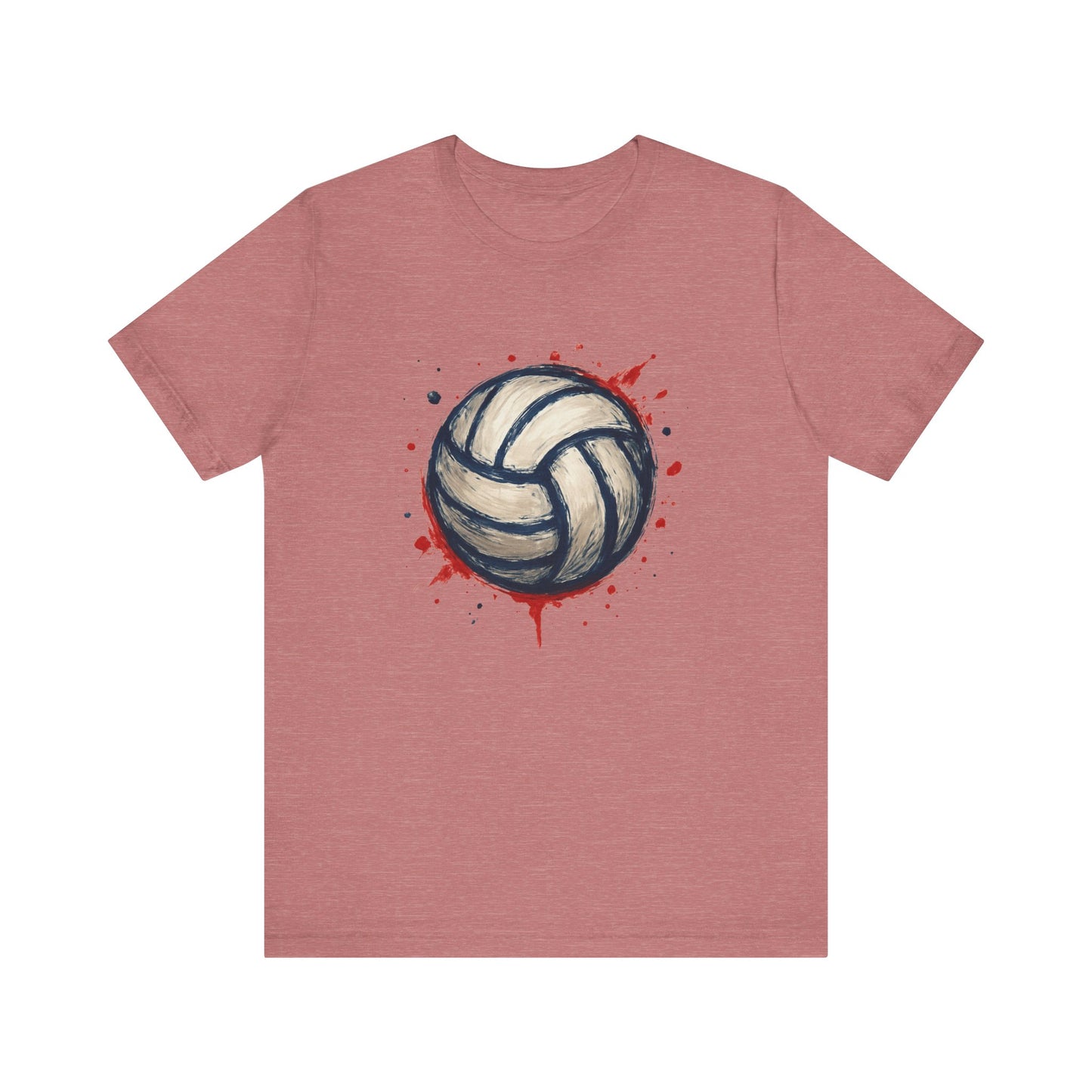 Patriotic Color Volleyball T-shirt