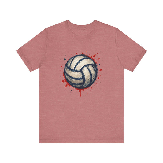 Patriotic Color Volleyball T-shirt