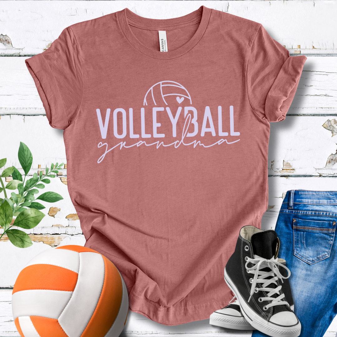 Volleyball Grandma T-shirt