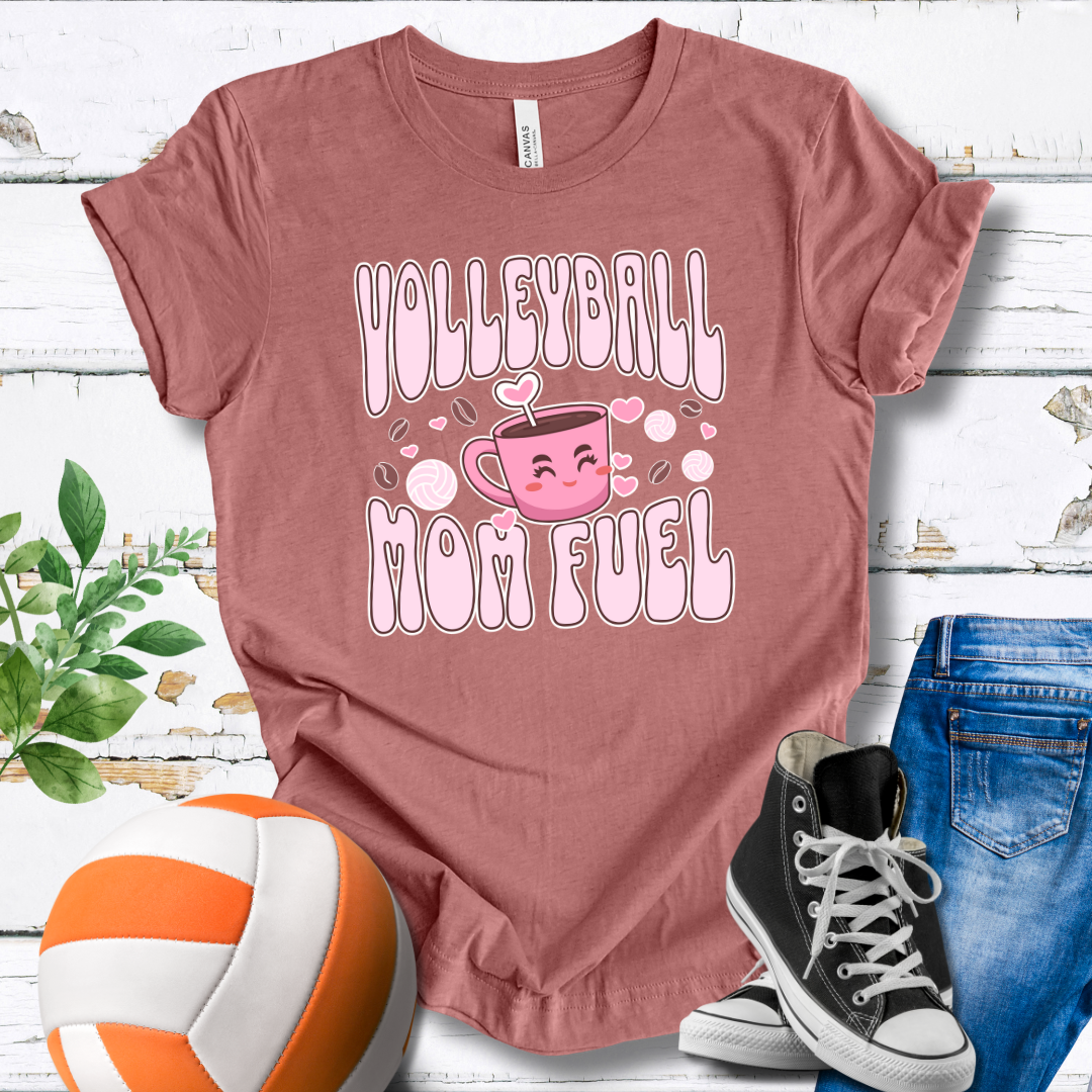 Volleyball Mom Fuel T-shirt